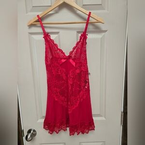 Oh La La Cheri Babydoll With G String